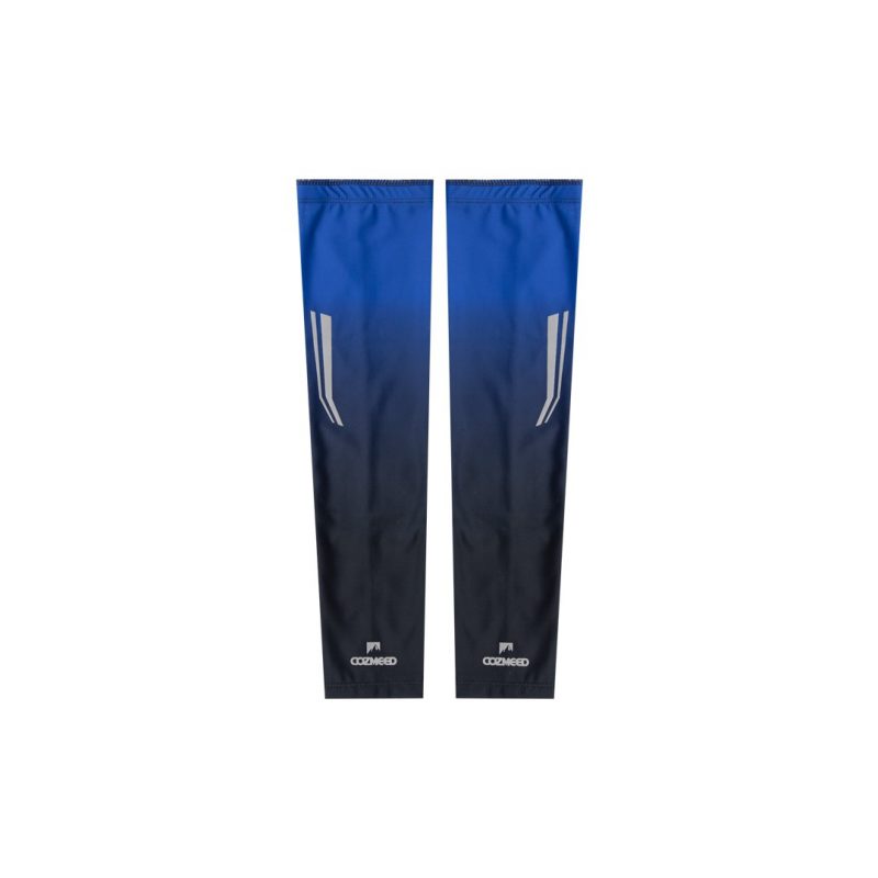 Gambar Manset Olahraga Arm Sleeve Orion Biru Hitam 2