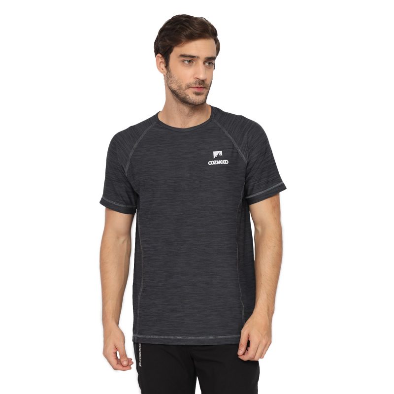 Gambar Baselayer Short Sleeves Firefly Dark Grey 2