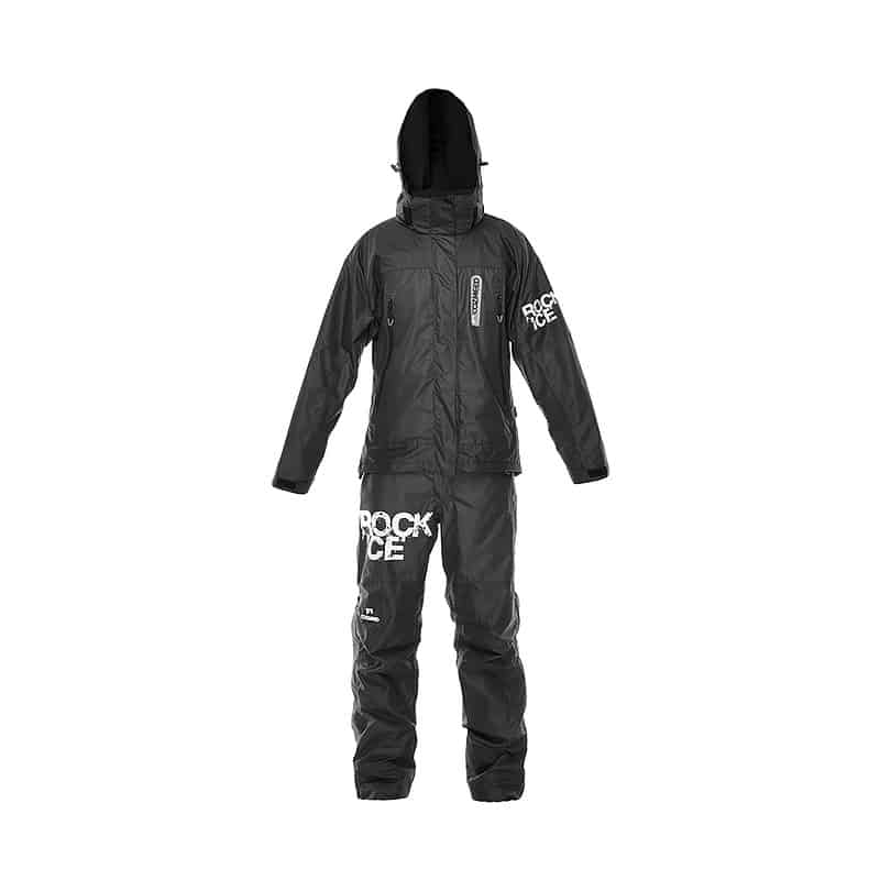 Gambar Jaket Gunung Extreme Rock Ice Hitam 2